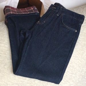 Worn once Dickie Flannel fully lined jeans. Sz 6